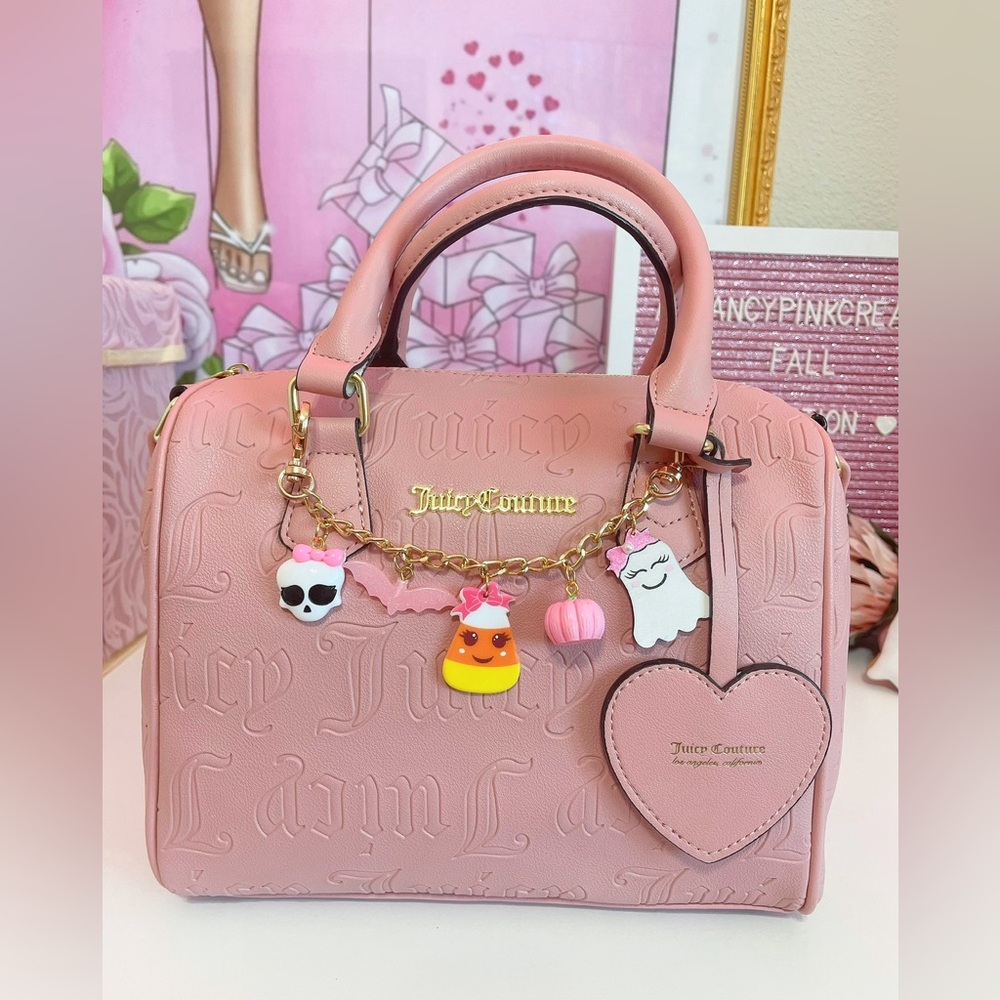 Girly Pink Halloween Handmade Purse Chain
